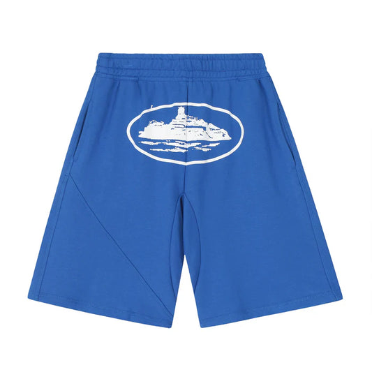 Corteiz blue shorts