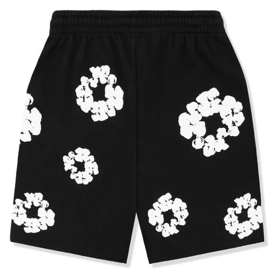 Denim tears short black and white