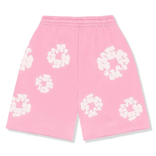 Denim tears short pink and white