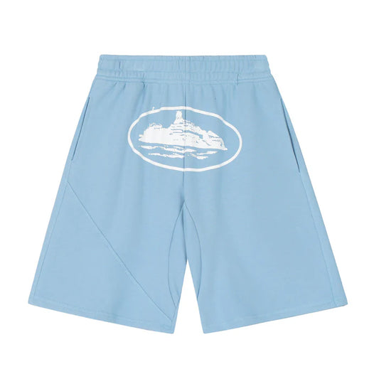 Corteiz sky blue  shorts